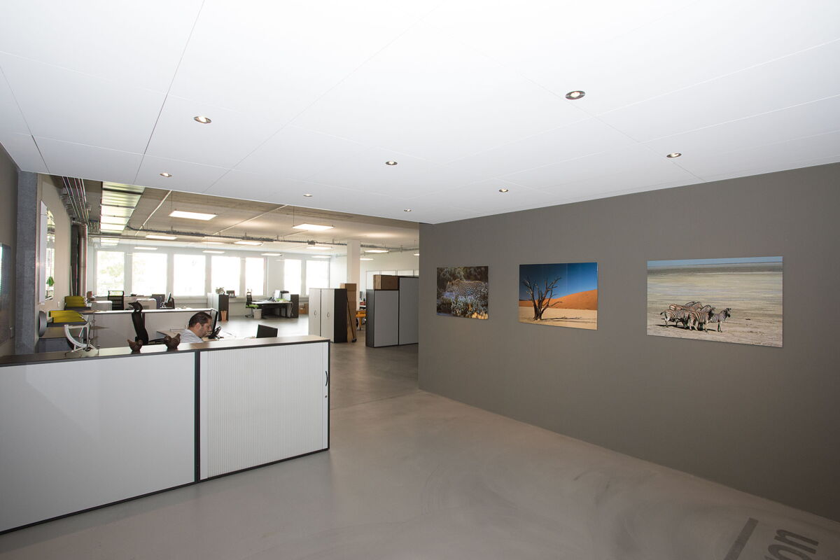 Grosszügige Büroräume laden zum Gespräch